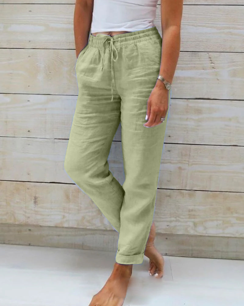 Jenn™ |  Pantalón de Lino para Verano