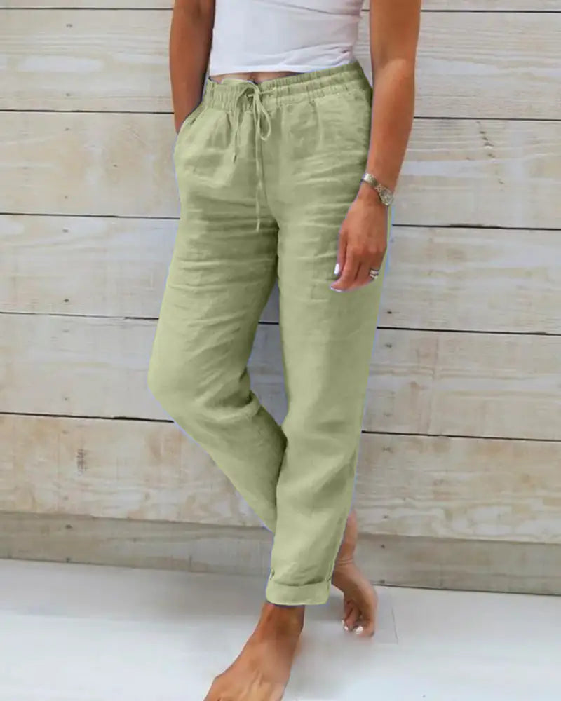 Jenn™ | Pantalón de Lino para Verano