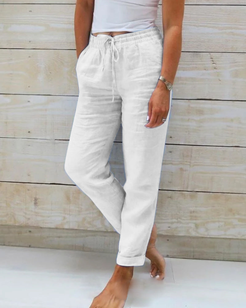 Jenn™ |  Pantalón de Lino para Verano