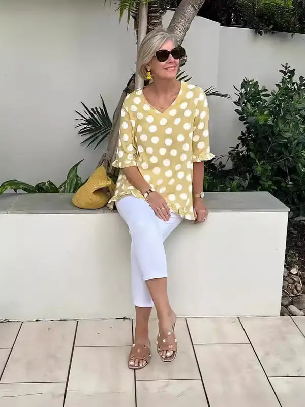 Evelyn | Top Vintage Elegante