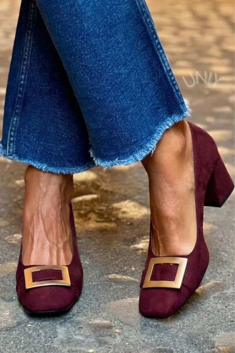 Ramona | Tacones Azules Patchwork