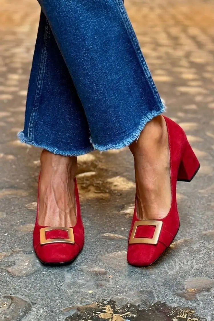 Ramona | Tacones Azules Patchwork