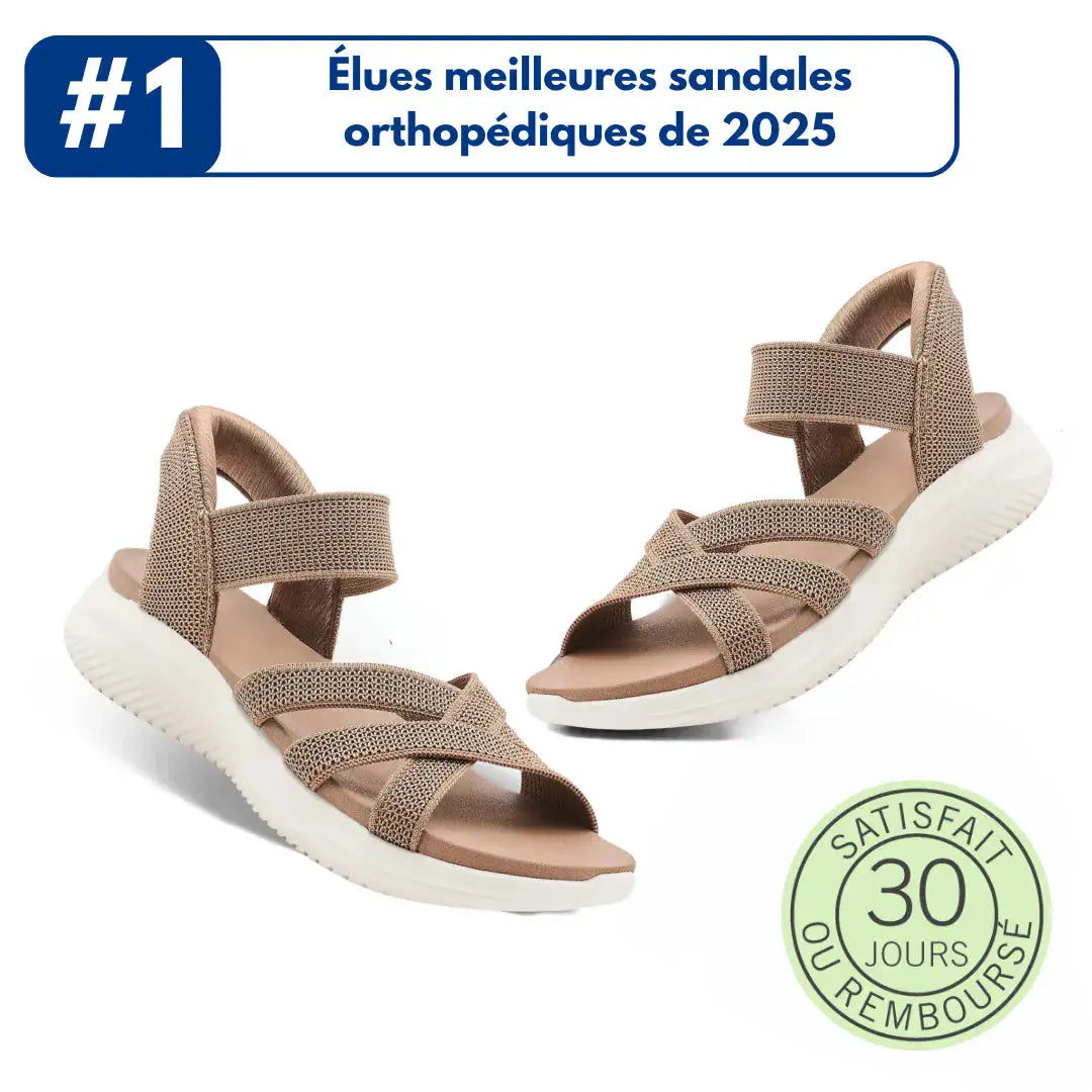ErgoLina™ | Sandalias Ortopédicas de Confort