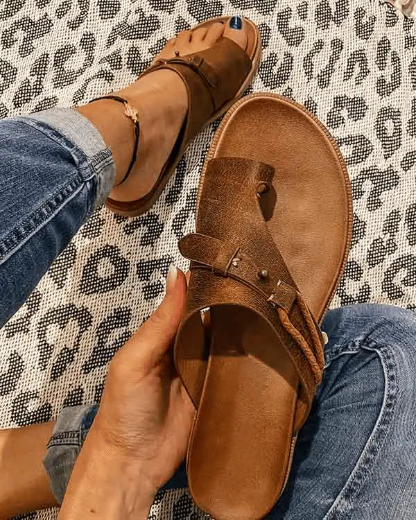 Delia | Sandalias de Confort con Plantilla Anatómica