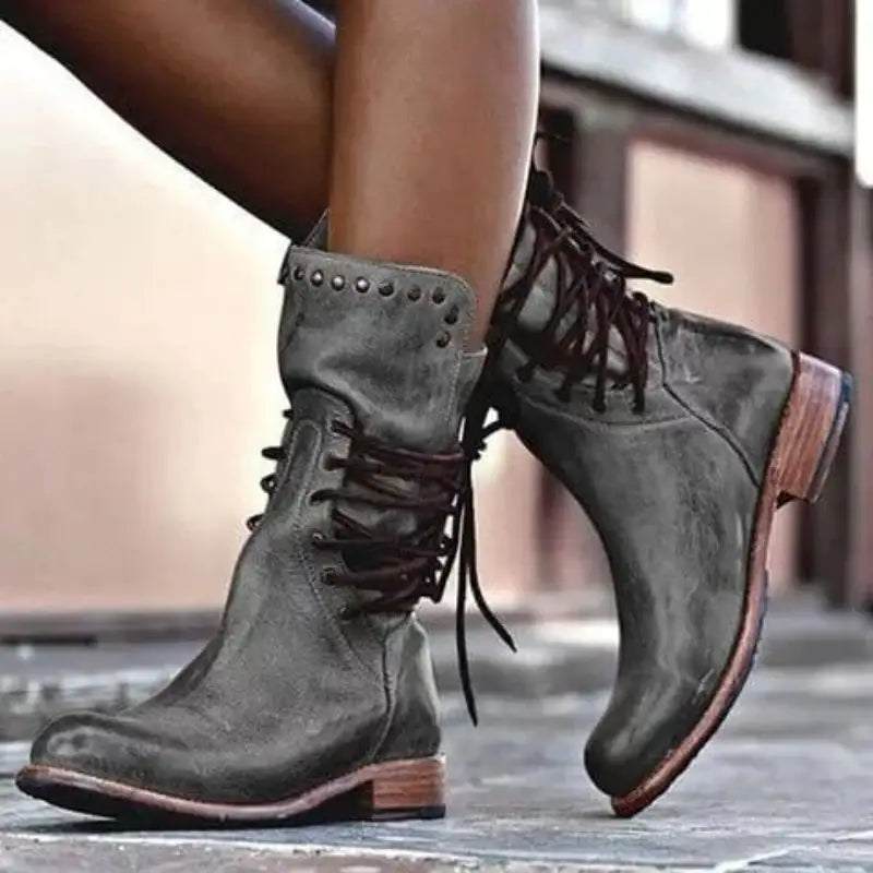 Malen | Botines Western con Acabado Elegante
