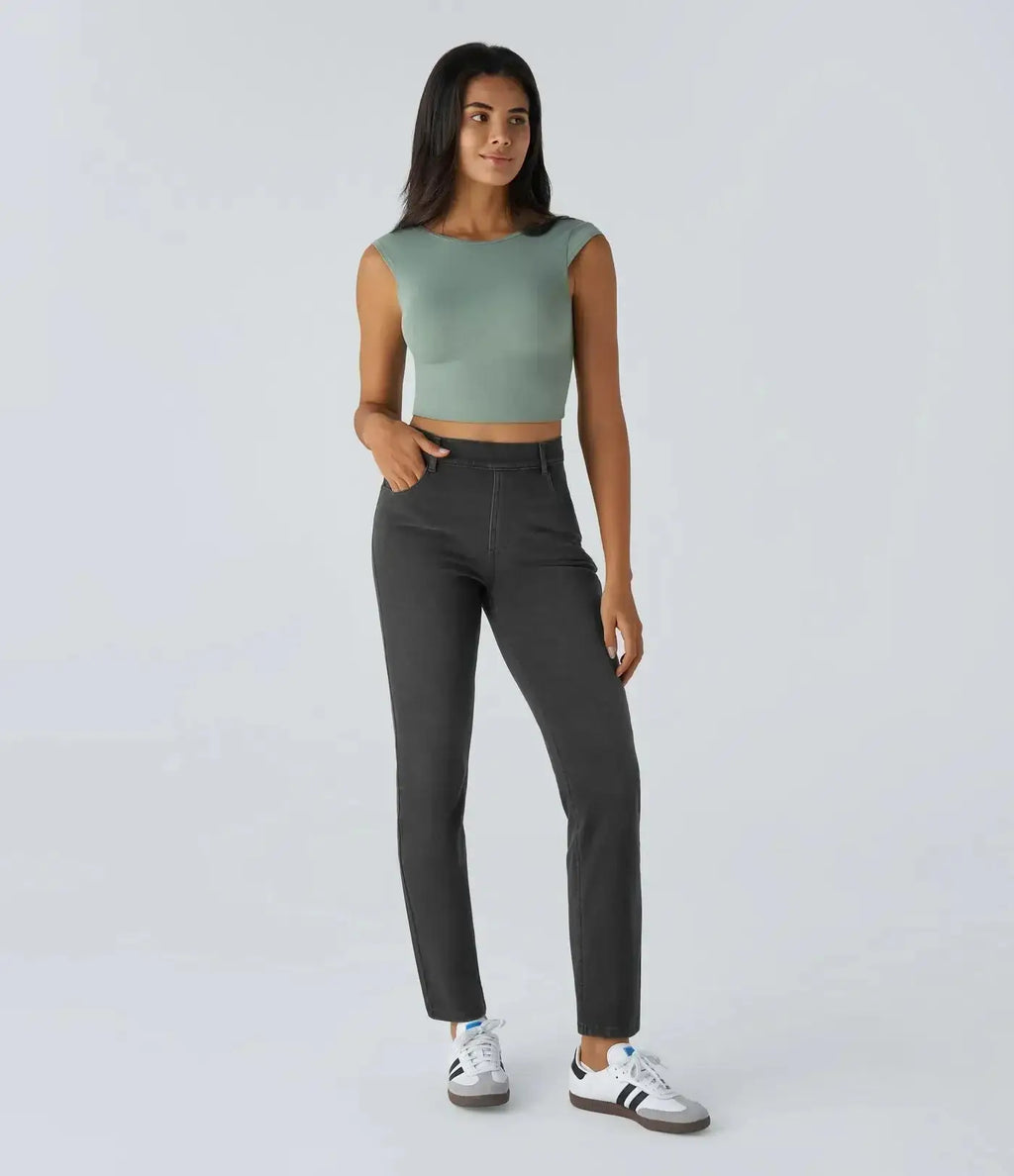 Olivia™ | Pantalón Vaquero Elástico