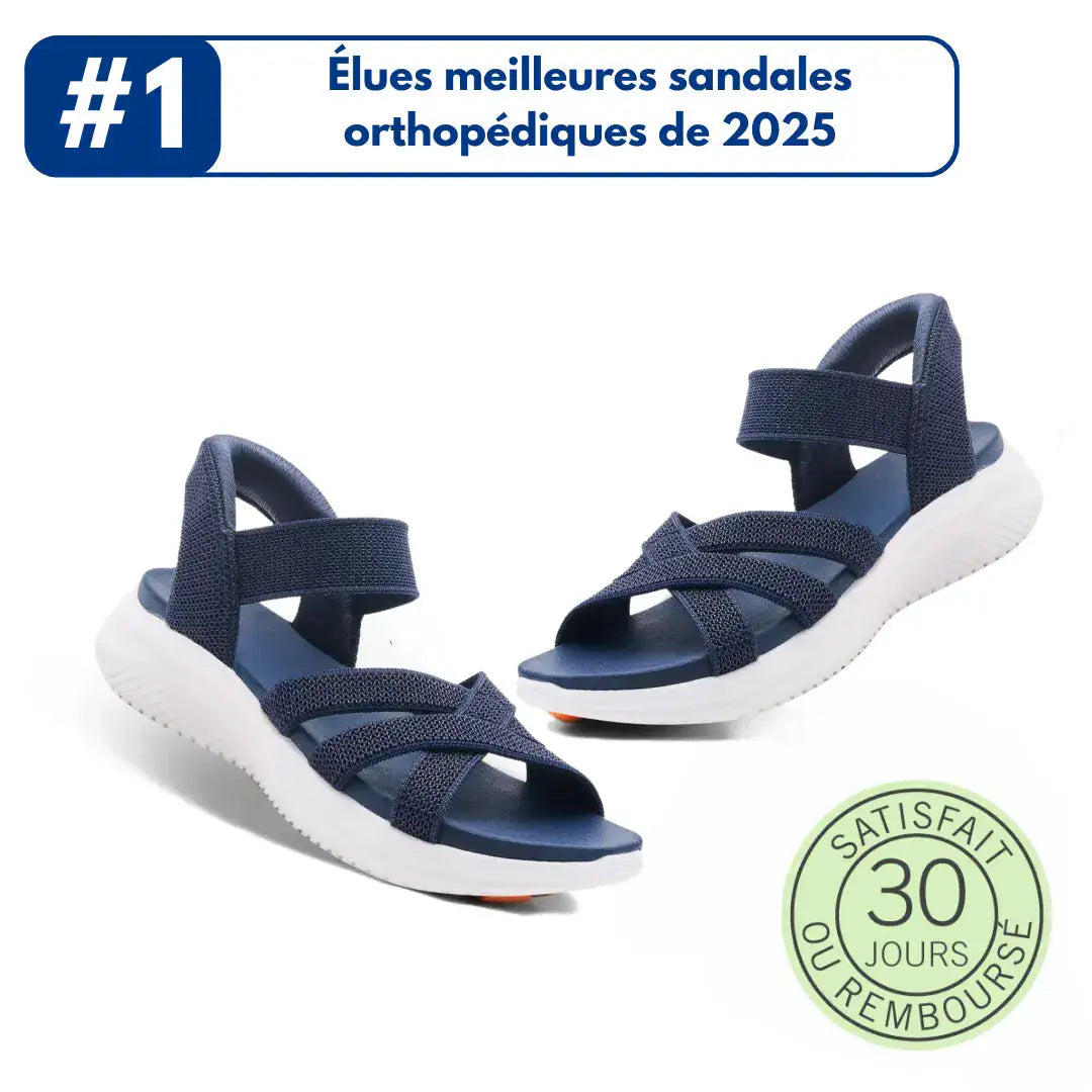 ErgoLina™ | Sandalias Ortopédicas de Confort