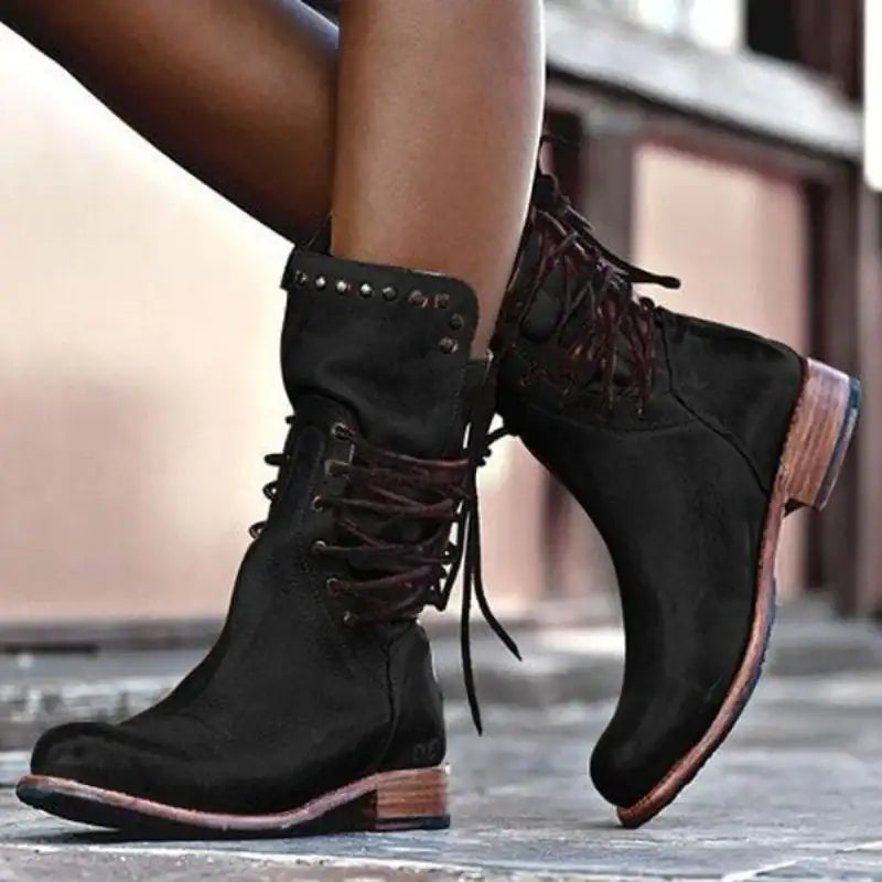 Malen | Botines Western con Acabado Elegante