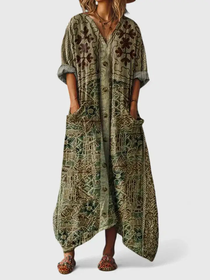 TIRSÀ | Vestido estampado