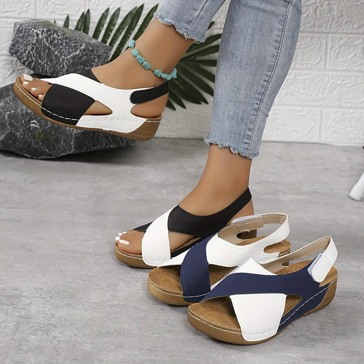Nancy | Sandalias de Confort con Plantilla Anatómica