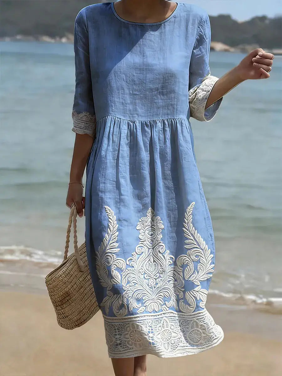 Raisa | Vestido Informal con Estampado Floral