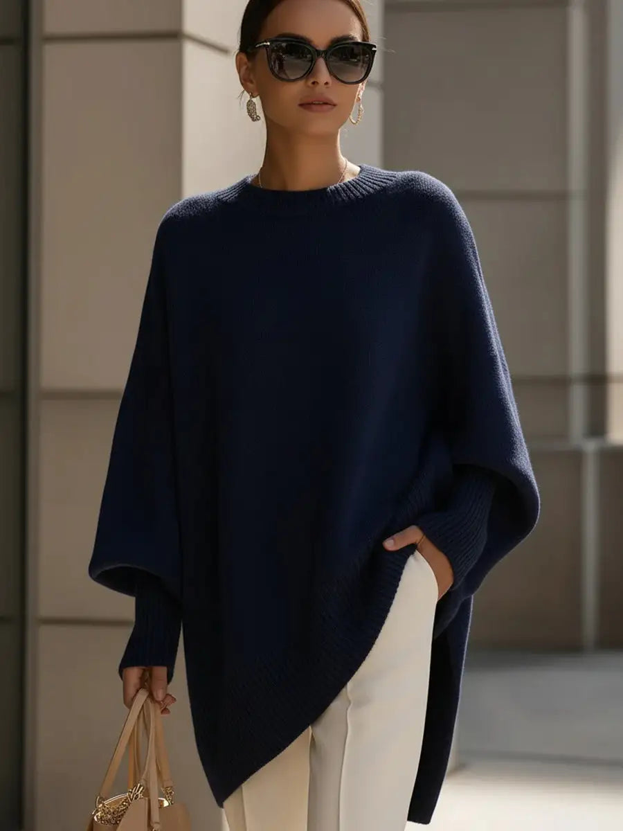 Juliana | Jersey Oversize con Cuello Amplio