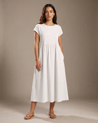 Sandra | Gabriela™ — Vestido Fluido para una Elegancia Atemporal
