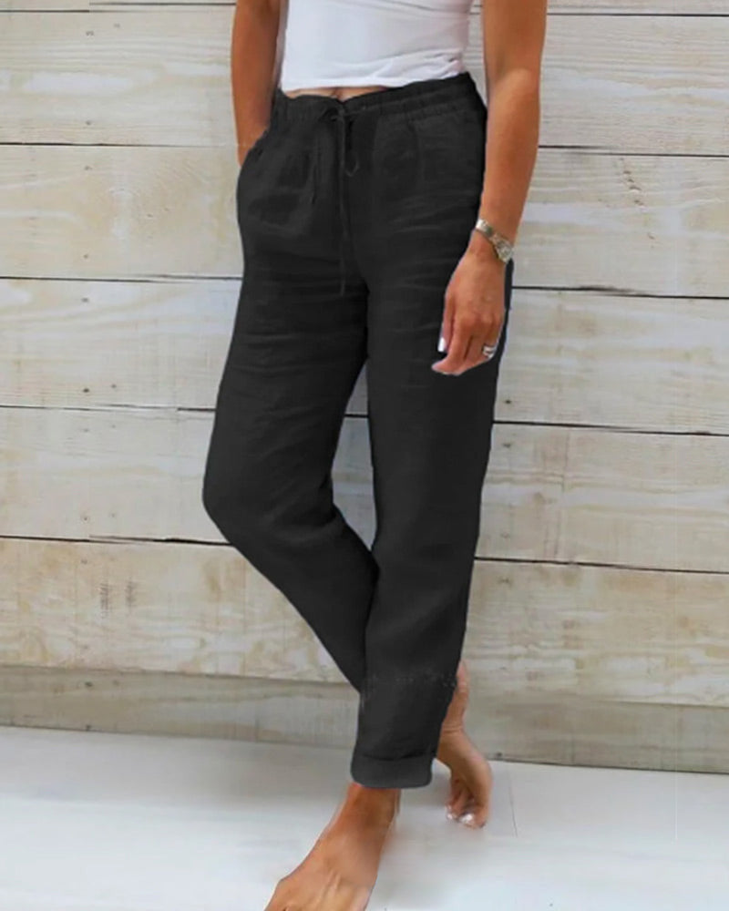 Jenn™ |  Pantalón de Lino para Verano