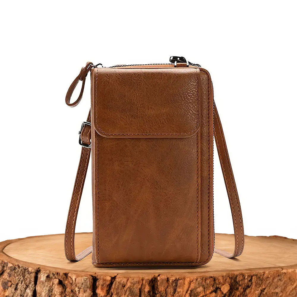 Lía | Mini Bolso en Tono Natural