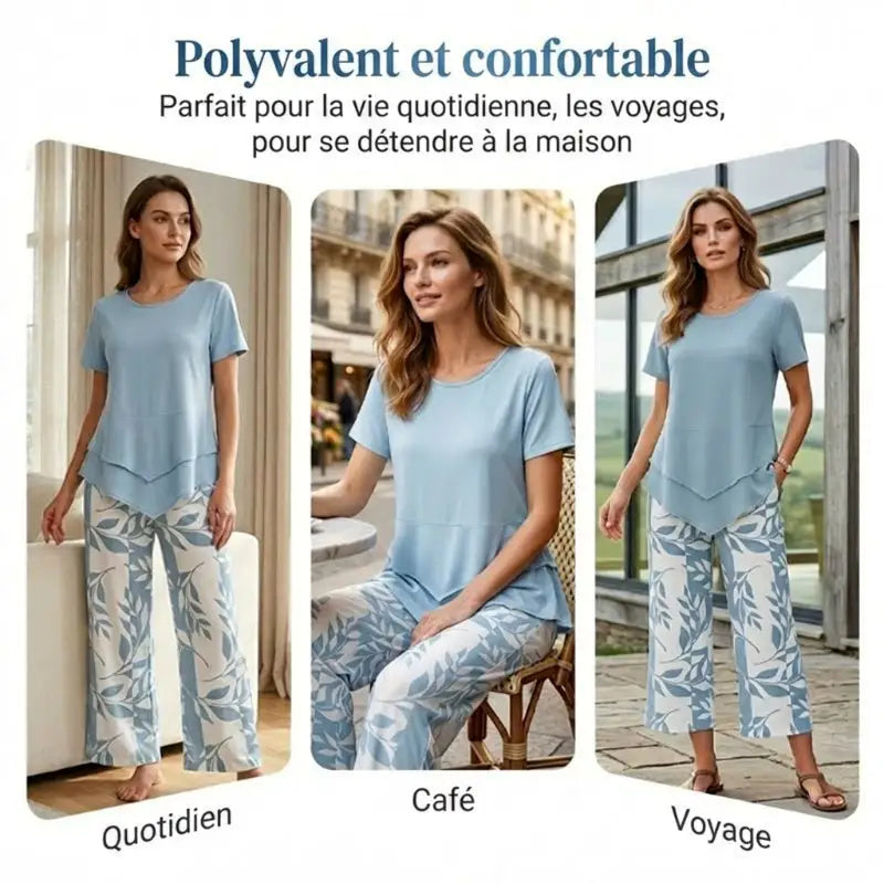 Rut | Conjunto Casual con Top Largo