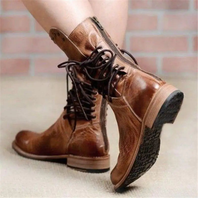 Malen | Botines Western con Acabado Elegante