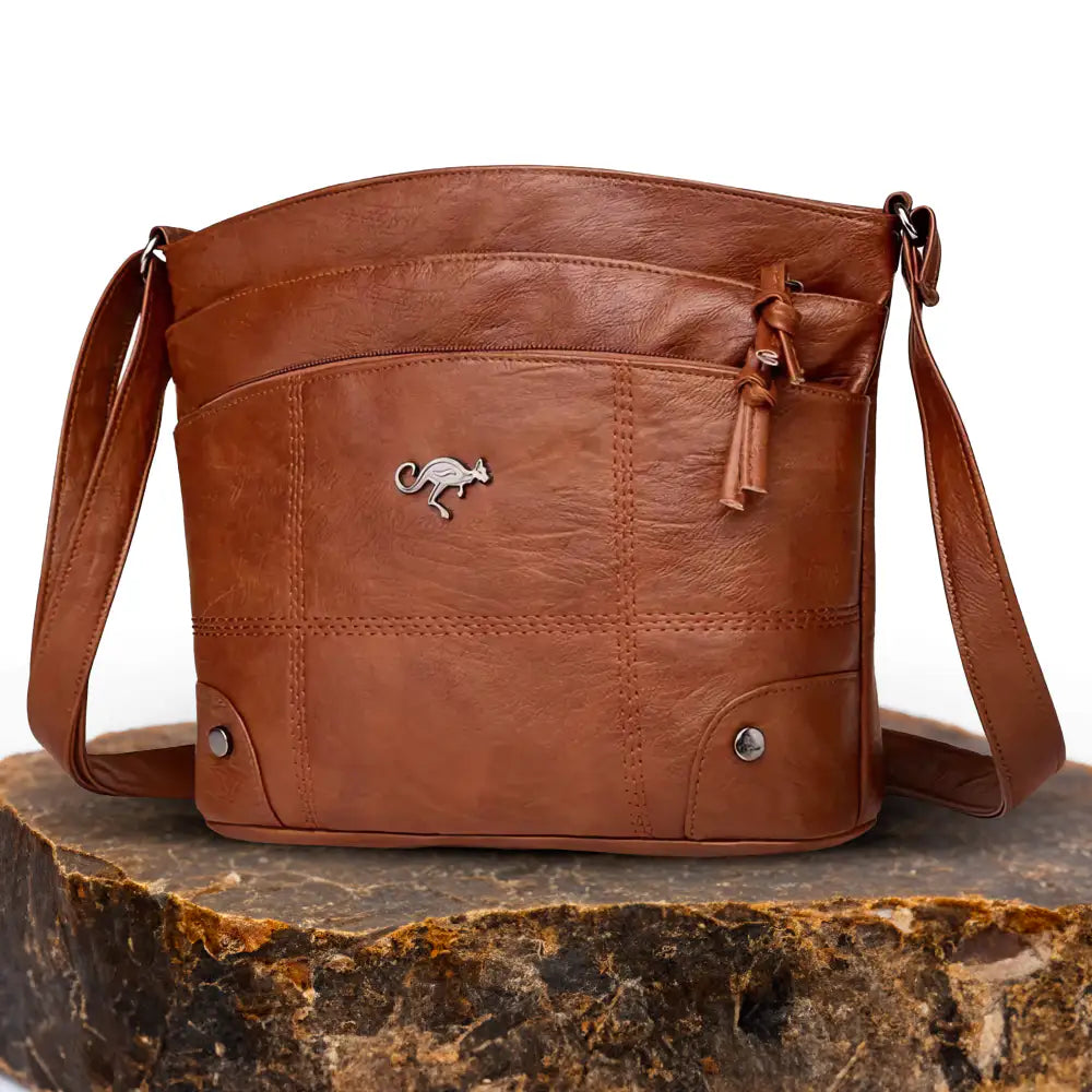 Silvia | Bolso Cruzado con Emblema