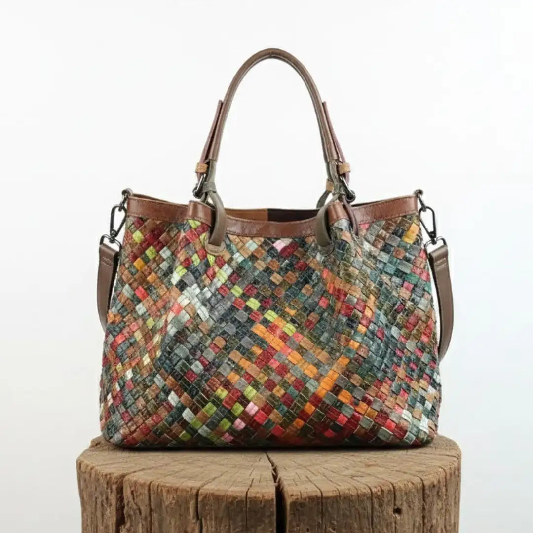 Marina | Bolso Tote con Patchwork