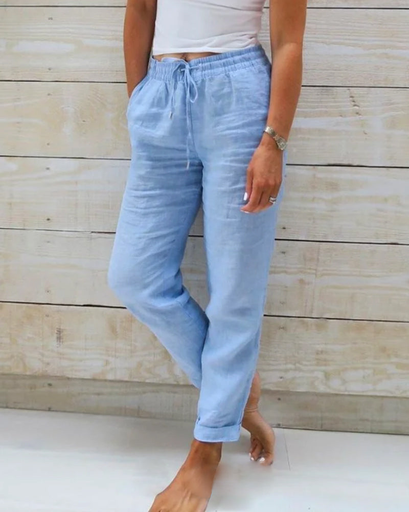 Jenn™ |  Pantalón de Lino para Verano