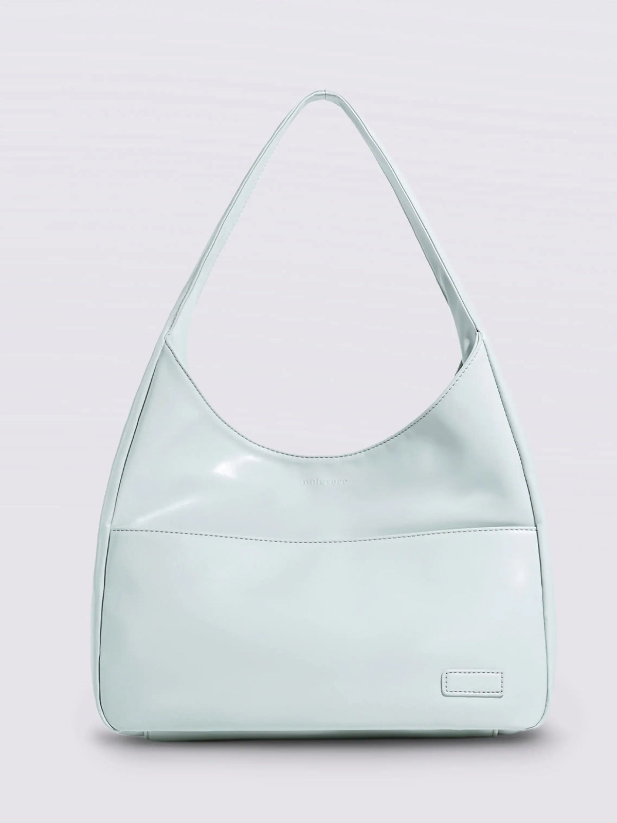 Noir Essence | Bolso Estructurado Negro Satinado