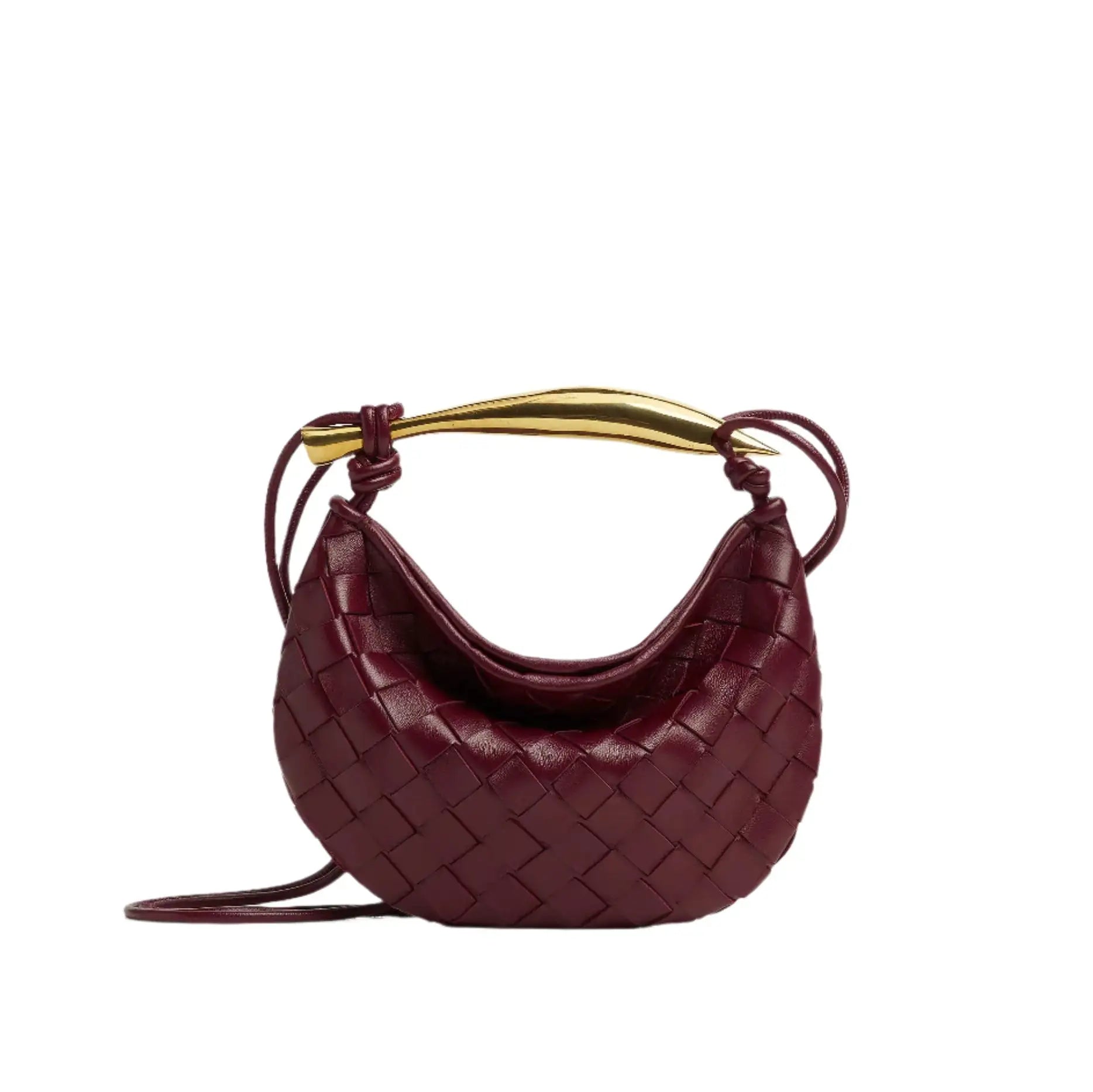 Cecilia | Bolso Hobo de Tejido Trenzado