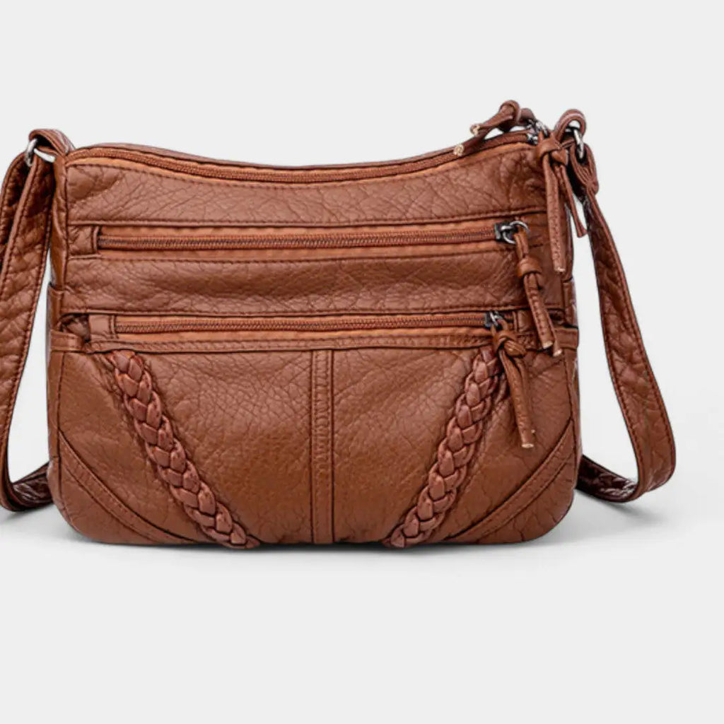 Camilèa™ | Bolso de Mano con Detalles Entrelazados