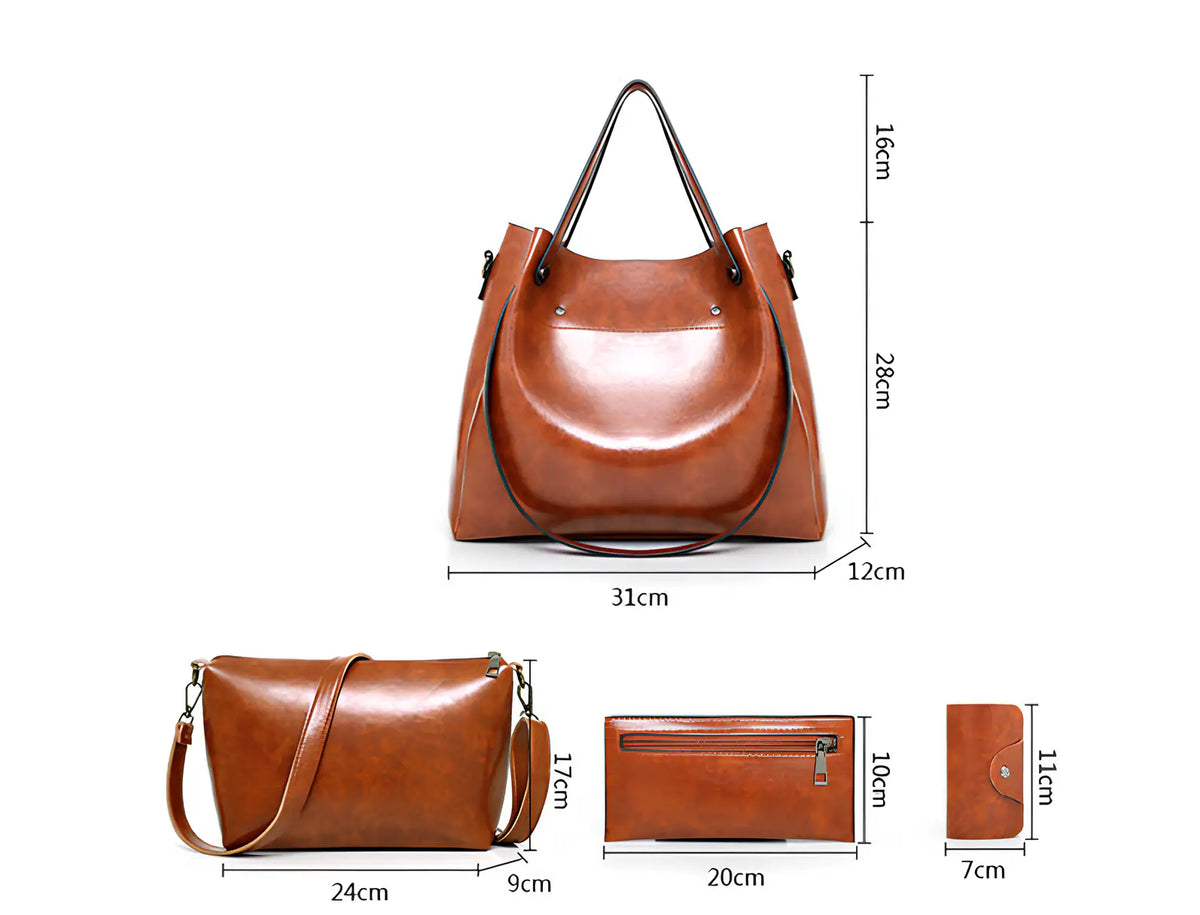 Alicia | Set de 4 Bolsos