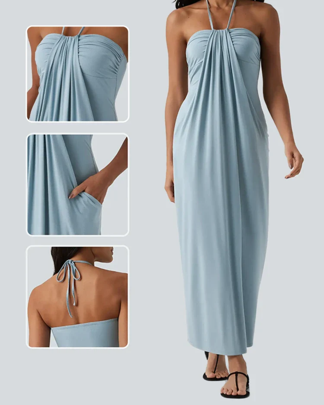 Maxi Vestido | Espalda atada para verano