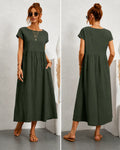 Sandra | Gabriela™ — Vestido Fluido para una Elegancia Atemporal