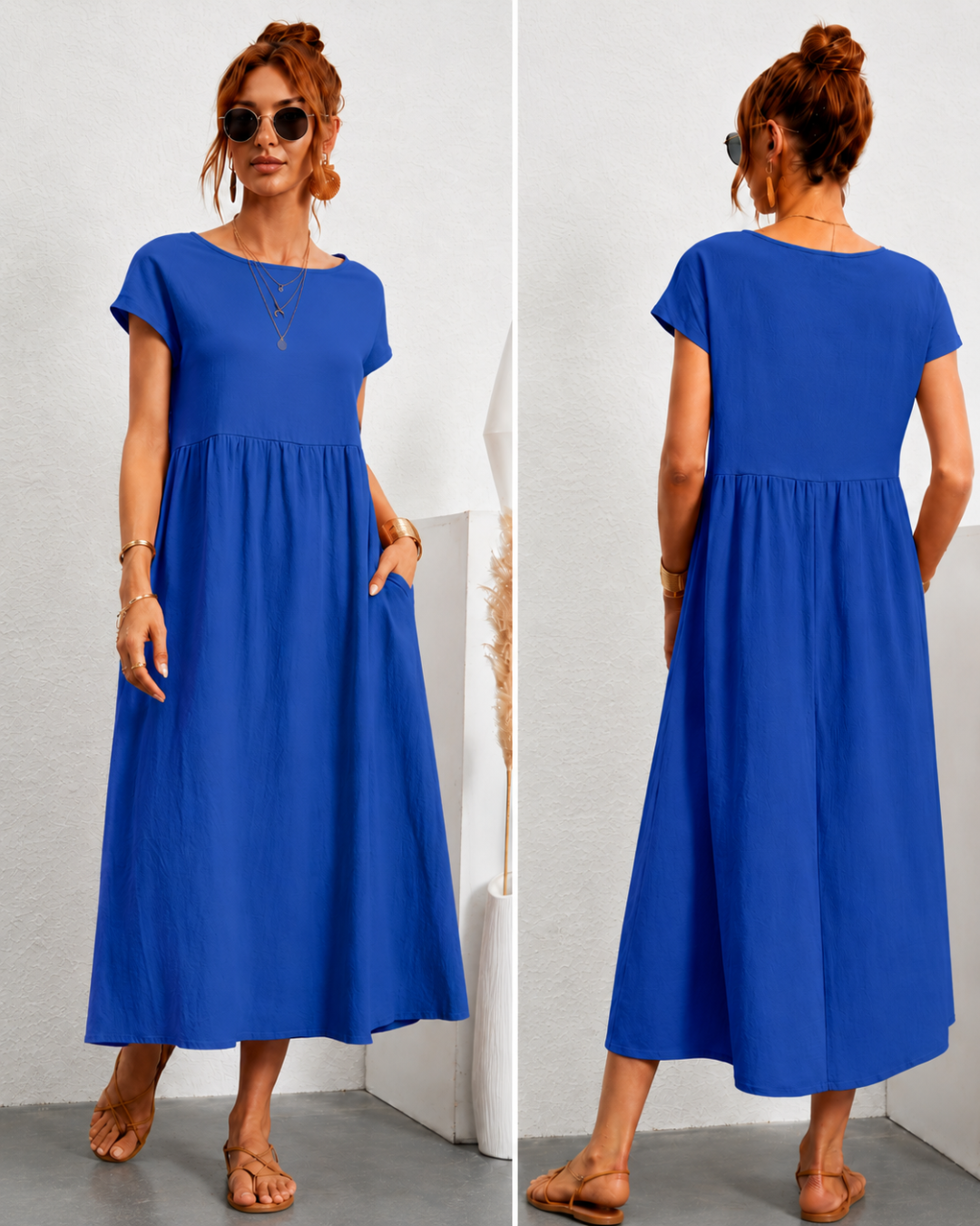 Gabriela™ — Vestido fluido para una elegancia atemporal