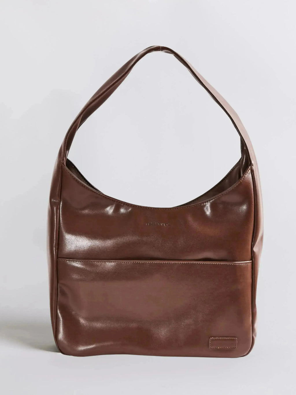Noir Essence | Bolso Estructurado Negro Satinado