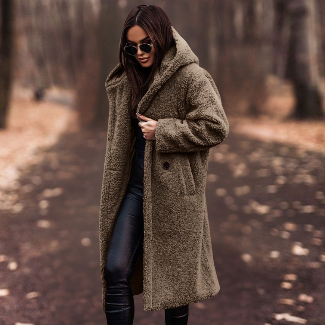 Tania | Abrigo de Invierno con Capucha