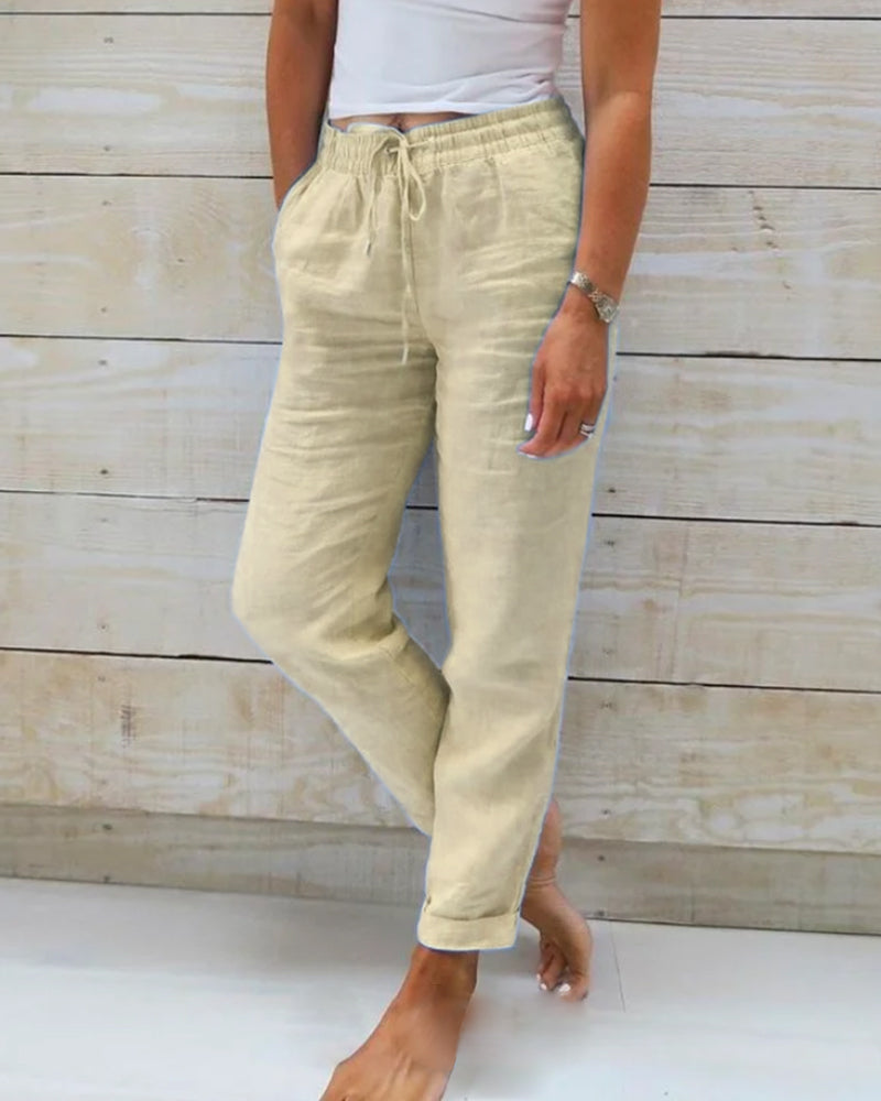 Jenn™ |  Pantalón de Lino para Verano