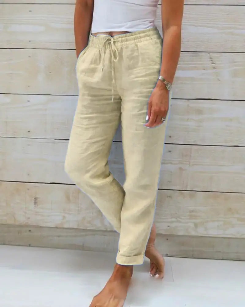 Jenn™ | Pantalón de Lino para Verano