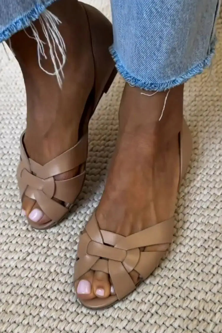 Nicolasa | Zapatos Planos de Piel