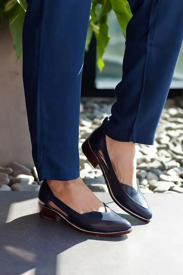 Trinidad | Zapatos Planos Azules