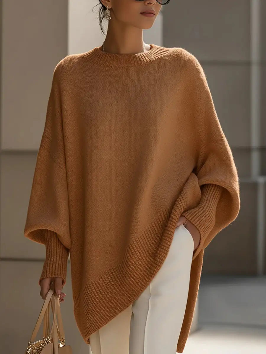 Juliana | Jersey Oversize con Cuello Amplio