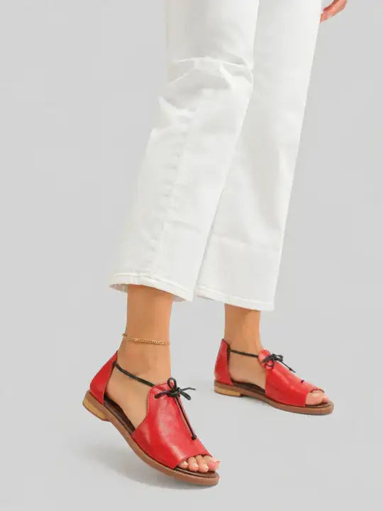 Lilliana | Sandalias de Piel con Tiras