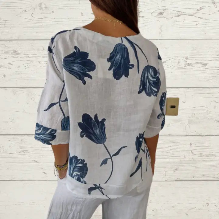 Gara | Blusa Floral para el Día a Día
