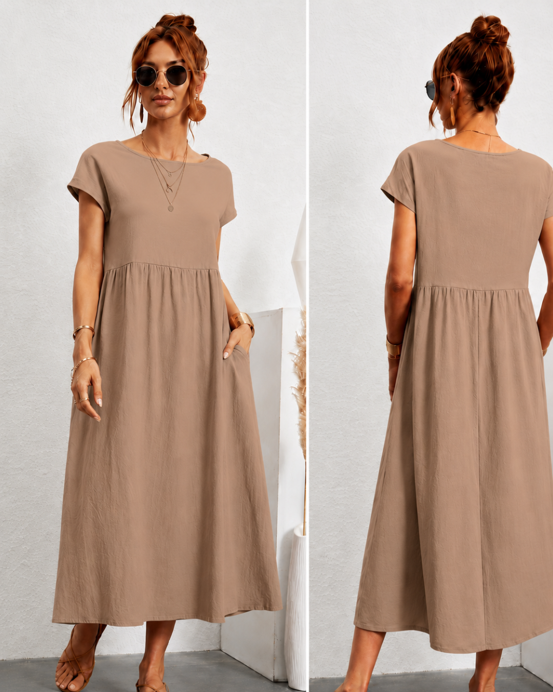 Gabriela™ — Vestido fluido para una elegancia atemporal