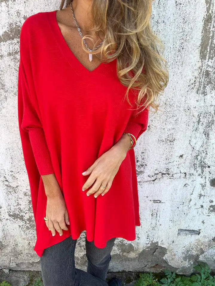 Leire | Top Largo de Cachemira Ligero