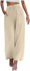 Pantalones Palazzo de lino y algodón para mujer – fresco, cómodo y con estilo