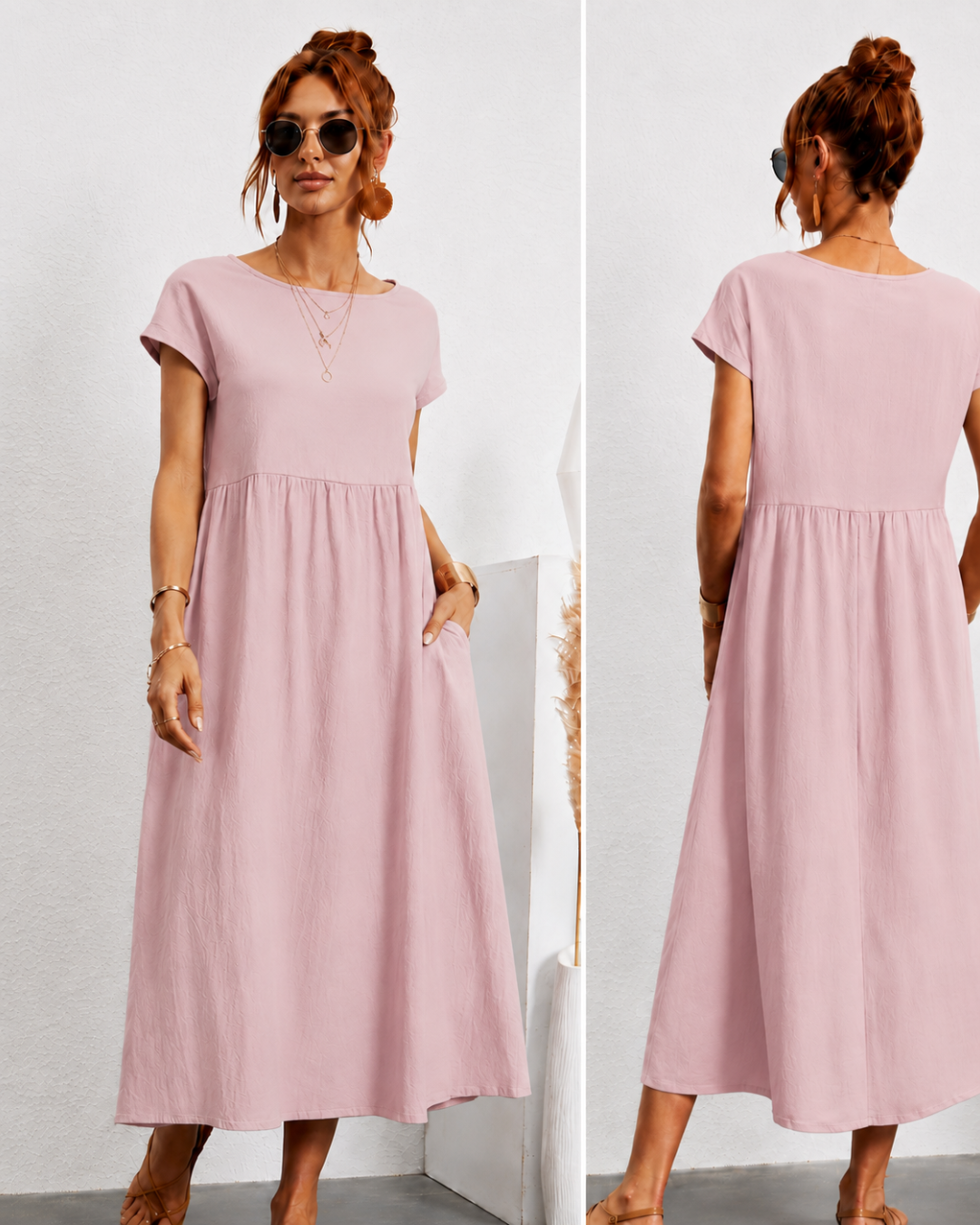 Gabriela™ — Vestido fluido para una elegancia atemporal