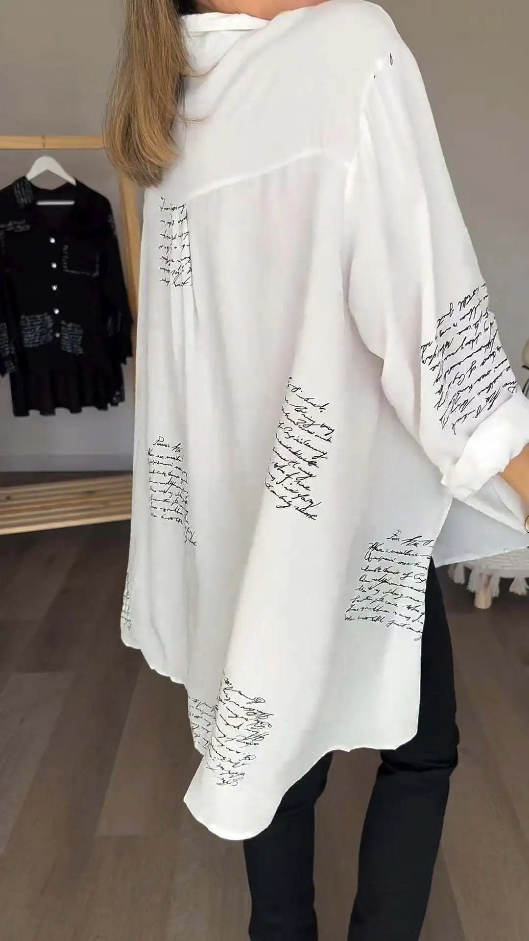 Itziar | Camisa Larga con Botones