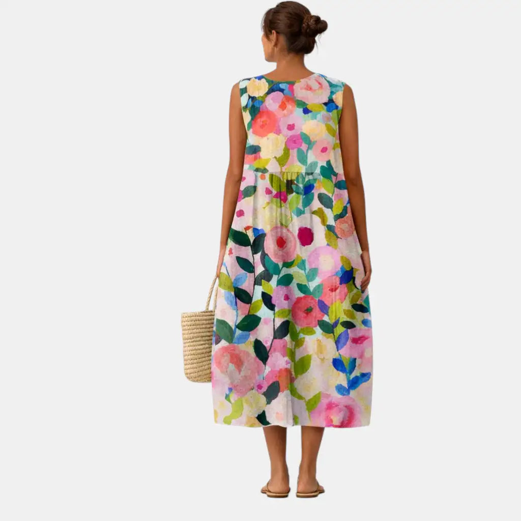 Nanna™ | Vestido Midi Cotidiano