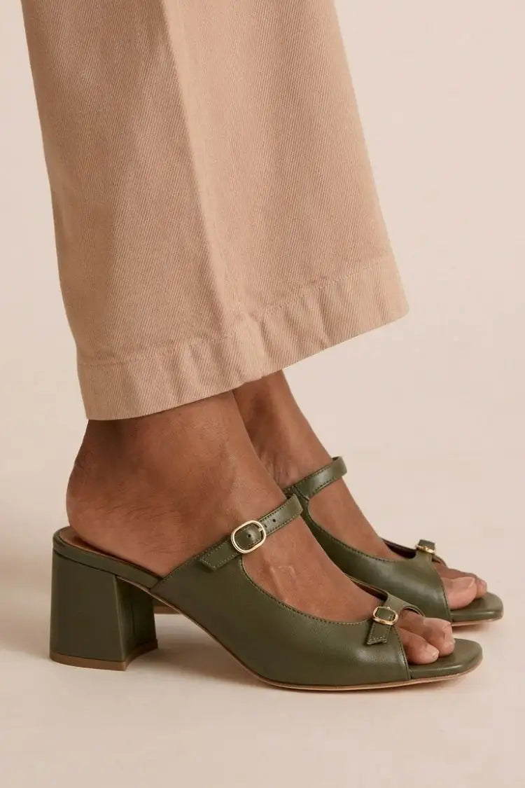 Rufina | Tacones Dorados Slingback