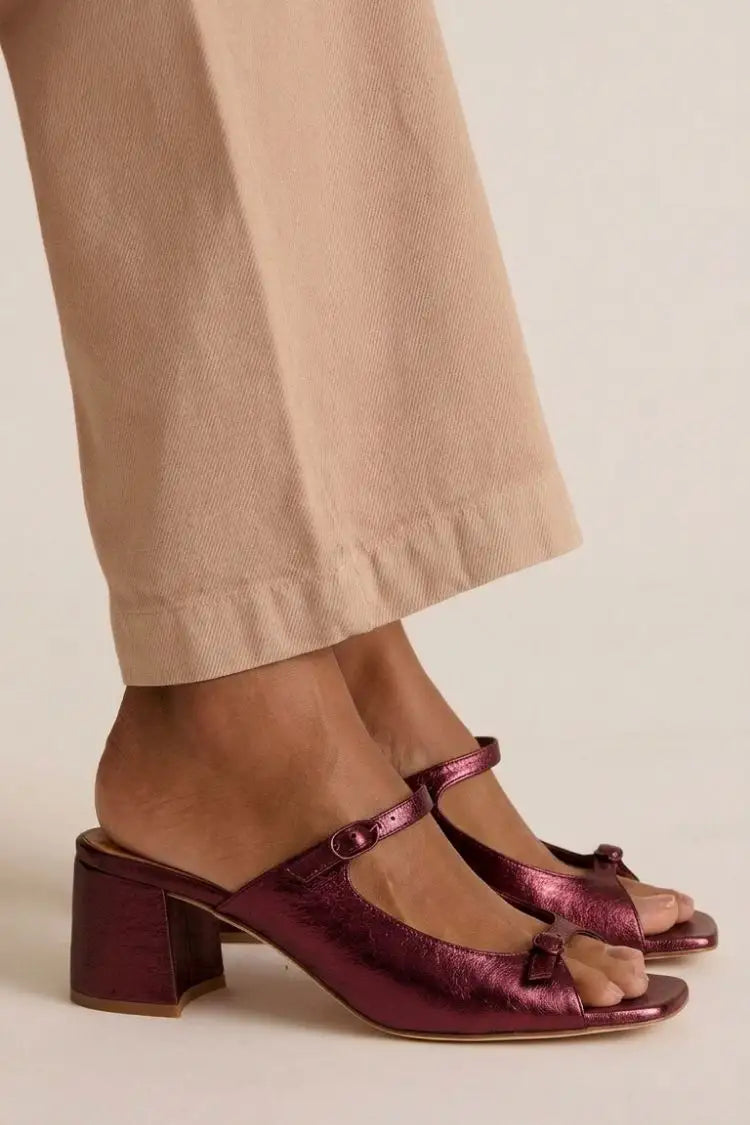 Rufina | Tacones Dorados Slingback