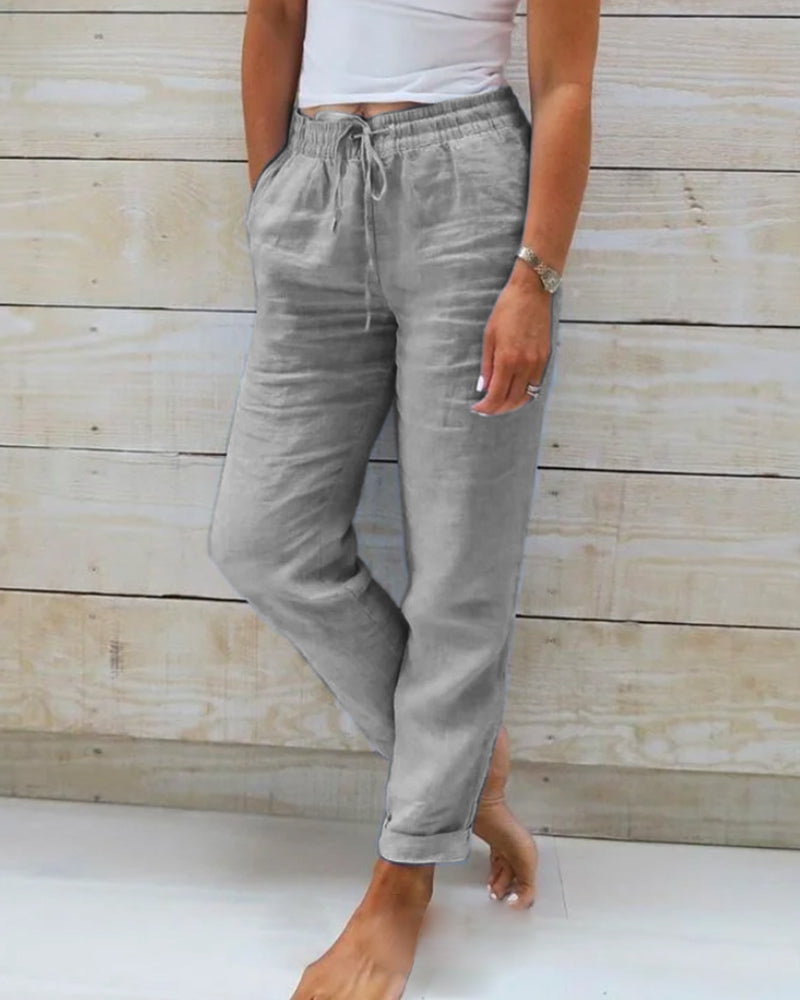 Jenn™ |  Pantalón de Lino para Verano