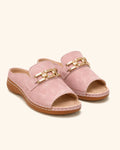 Romy | Sandalias Slide Planas